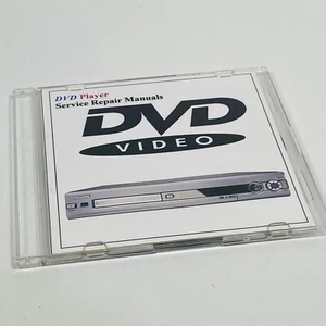 DVD Player Service Repair Manuals DVD for Sony, Aiwa, Jvc, Funai, Proline etc - Imagen 1 de 4