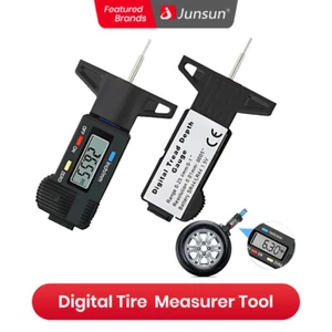 Digital Reifenprofiltiefe LCD Auto/Motorrad Messgerät Check Tester Meter Messen 25mm - Bild 1 von 9