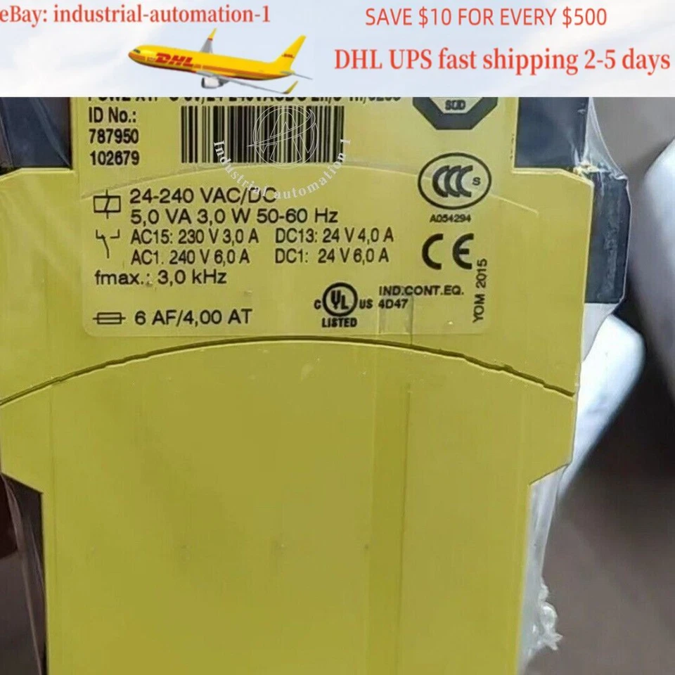 Relé de seguridad PILZ 787950 1 pieza nuevo envío rápido Foto 1 de 1