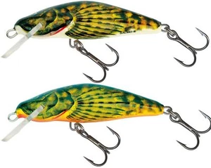 Salmo Wobbler 4,5cm 5g Set - 2 Bullhead sinkend, Raubfischköder zum Spinnfischen - Bild 1 von 1