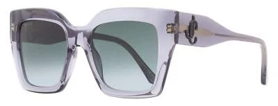 Gafas de sol Jimmy Choo cuadradas Eleni/G/N R6S9O gris transparente 53 mm Foto 1 de 2