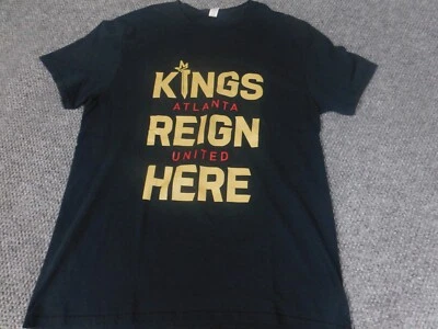 Camiseta para hombre Atlanta United FC grande negra Kings Rein publix Foto 1 de 4