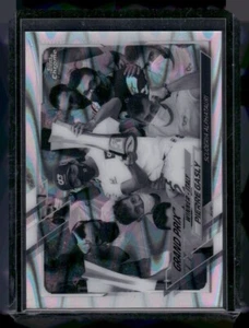 Topps Chrome F1 Pierre Gasly 2021 onda en blanco y negro - Imagen 1 de 2