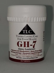 GH7 Original Formula - 60 Tablets - ANTI AGING POWERHOUSE - FEEL SHARP AND YOUNG - Picture 1 of 5