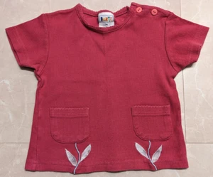 Shirt Berti ** Tulpen Mädchen rosa 100% Baumwolle ** Gr 74 - Bild 1 von 4