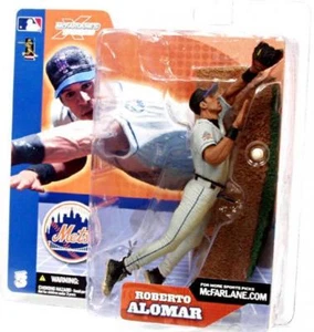 Roberto Alomar New York Mets 2002 McFarlane action figure NIB MLB Series 3 - Picture 1 of 3