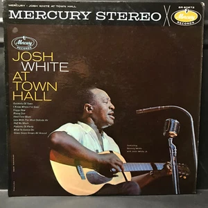 Beverly White Josh White At Town Hall 62 Lp Vinyl Record Folk Blues VPI Cleaned - Imagen 1 de 17