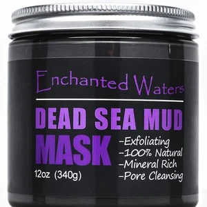 Dead Sea Mud Mask Acne Face Cleanser Blackheads Healing Muscle Joint Pain Relief - Picture 1 of 6