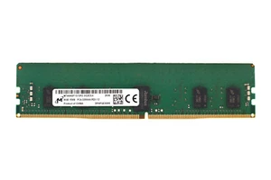 Micron 8GB 1Rx8 PC4-3200AA-RD1-12 ECC REG Server Memory MTA9ASF1G72PZ-3G2E2UI - Picture 1 of 3