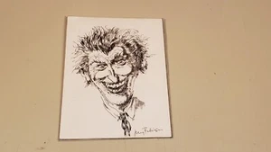 THE JOKER 8 X 12 by JERRY ROBINSON **SIGNED** +TS+ - Picture 1 of 1