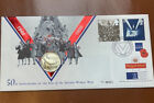 END OF 2ND WORLD WAR 50TH ANNIV. 1995  ROYAL MINT FDC- £2 DOVE OF PEACE - #39511