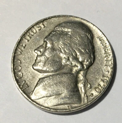 1970 S JEFFERSON NICKEL  **FREE SHIPPING** J 23 - Image 1 of 2