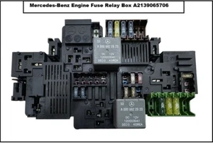 OEM Mercedes-Benz Engine Fuse Relay Box A2139065706/58K616F00/A0009822923 - Bild 1 von 10