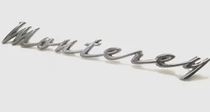 1962 MERCURY MONTEREY Script Emblem Fender Panel OEM C2MB-54291A36-A  2 - Picture 1 of 11