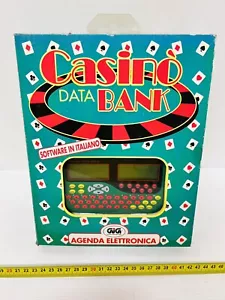 CASINO DATA BANK AGENDA ELETTRONICA GIG TIGER NUOVISSIMO VINTAGE RARE - Picture 1 of 4