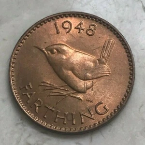 1948 Great Britain 1 One Farthing - Picture 1 of 2