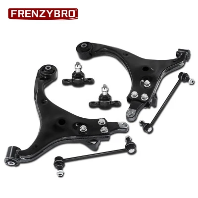 Kit de suspensión de 6 piezas brazos de control inferiores rótulas barra estabilizadora enlaces para Kia Forte Foto 1 de 4