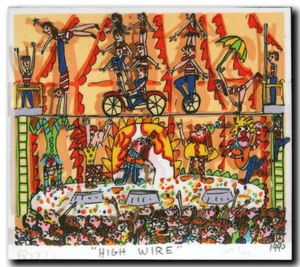James Rizzi " Haut Wire " Aimant / Panneau Magnétique Après Conception 3D V.1989 - Bild 1 von 1