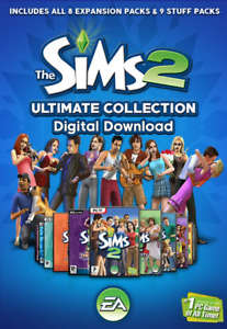 The Sims 2 Ultimate Collection -  ALL Expansion and Stuff packs - PC