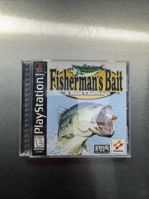 Fisherman's Bait (Playstation,  1999) Black Label, A Bass Fishing Realistic Fish - Image 1 of 4