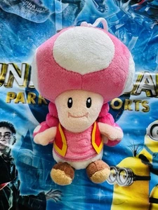 Universal Orlando Epic Universe Super Nintendo World Toadette Plush Keychain - Picture 1 of 2