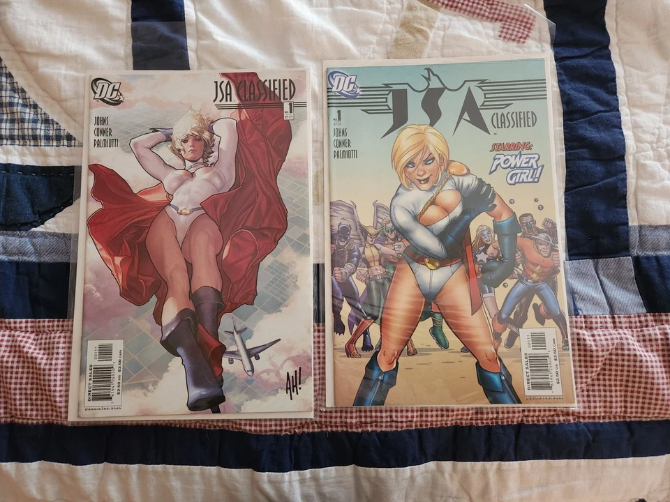 JSA Classified #1 Adam Hughes Cover/Power Girl (DC Comics September 2005) - Image 1 of 1