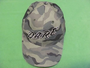 D.A.R.E. Adjustable Strap Back Camouflage Hat/Cap - Picture 1 of 2