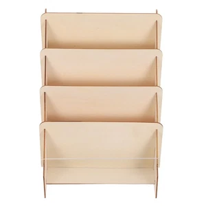  Grußkarten Organizer Display Ständer Theke Einzelhandel Regal 4-stufig Holz - Bild 1 von 12