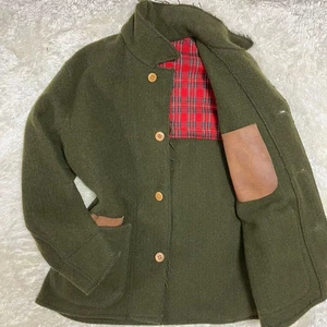 45rpm Wool Jacket Olive green Size 3 Mens Made in Japan Gift - Picture 1 of 14