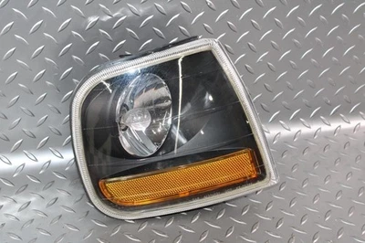 97-03 F150 Aftermarket RH Passenger Front Turn Signal Lamp Light Black Bezel WTY Foto 1 de 4