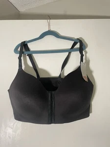 Reggiseno nero Cacique leggermente foderato copertura completa senza ferretto chiusura frontale 40DD vedi descrizione - Foto 1 di 7