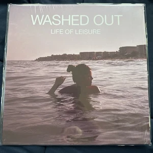 Washed Out - Life Of Leisure (Pink Vinyl LP) Rare Near Mint! In Shrink - Picture 1 of 4