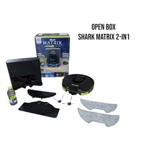 Open Box / Shark MATRIX 2-in-1 selbstentleerender Wisch- & Saugroboter UR2450WS schwarz 🔷 - Bild 1 von 12