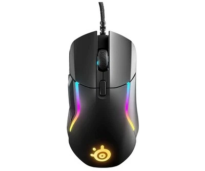 SteelSeries - Rival 5 Wired Optical Gaming Mouse with RGB Lighting - Wired - ... - Image 1 of 4