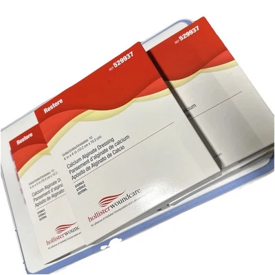 Hollister Restore Aderezos 529937 Alginato de Calcio 4"x4" Lote de 7 Cajas Foto 1 de 3