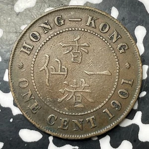 1901 Hong Kong 1 Cent Lot#T3895 - Picture 1 of 2
