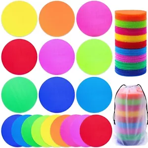 90 Pcs Carpet Markers Floor Dots, Shynek Carpet Dots for Classroom Carpet Mar... - Picture 1 of 7