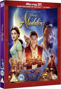Disney's Aladdin Live Action 3D + Blu-ray (2019) - New & Sealed, Region Free - Imagen 1 de 6