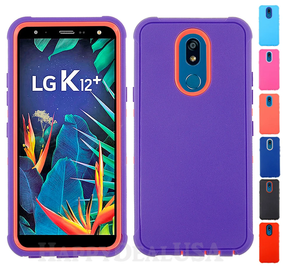For LG K40 | K12+ | X4 2019 - ShockProof Fullbody Armor Rugged Cover Case - Image 1 of 1