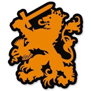 Dutch Lion Netherlands Car Vinyl Sticker - SELECT SIZE