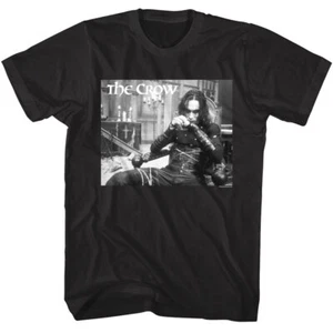 The Crow Draven Mad Men's T Shirt Horror Movie Merch Brandon Lee Death Film - Picture 1 of 4