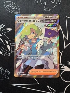 Ciphermaniac's Codebreaking 198/162 Pokemon TCG S&V Temporal Forces Ultra Rare - Picture 1 of 4