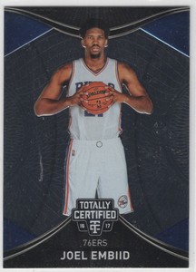 2016-17 Panini Totally Certified Joel Embiid  