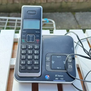 BT XENON 1500 CORDLESS HOME PHONE WITH BASE STATION ANSWERING MACHINE TESTED - Zdjęcie 1 z 5