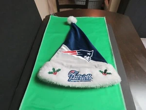 New England Patriots Christmas Santa Hat - Picture 1 of 4