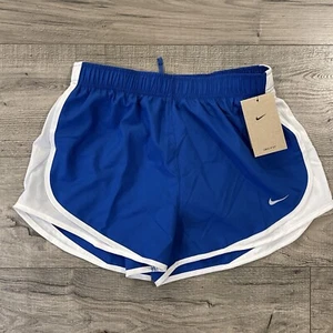 Nike Shorts Damen mittelblau/weiß Running Dri-Fit 831558-480 atmungsaktiv - Bild 1 von 9