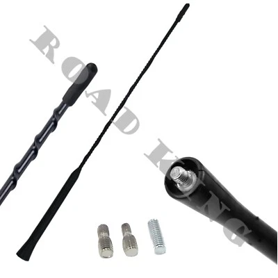 40cm Antenne Auto Voiture Radio Pour BMW E46 3-séries Universal + 3 adaptateurs - Photo 1/3