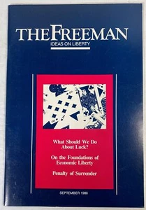 The Freeman : Ideas on Liberty, September 1988 - Imagen 1 de 4