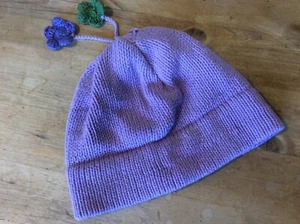 GAP Lilac Knitted Hat - Picture 1 of 2