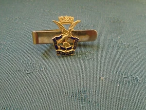 VINTAGE ROYAL NAVY - HMS OSPREY - ENAMEL TIE CLIP / BADGE - Picture 1 of 2